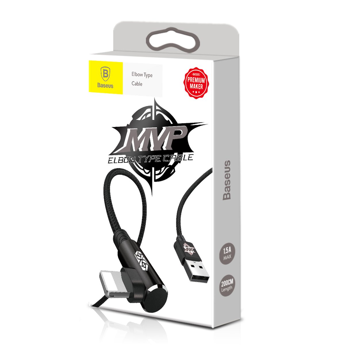 Baseus MVP Elbow Type Cable USB For IP – Xclusive Accessories | Sri Lanka