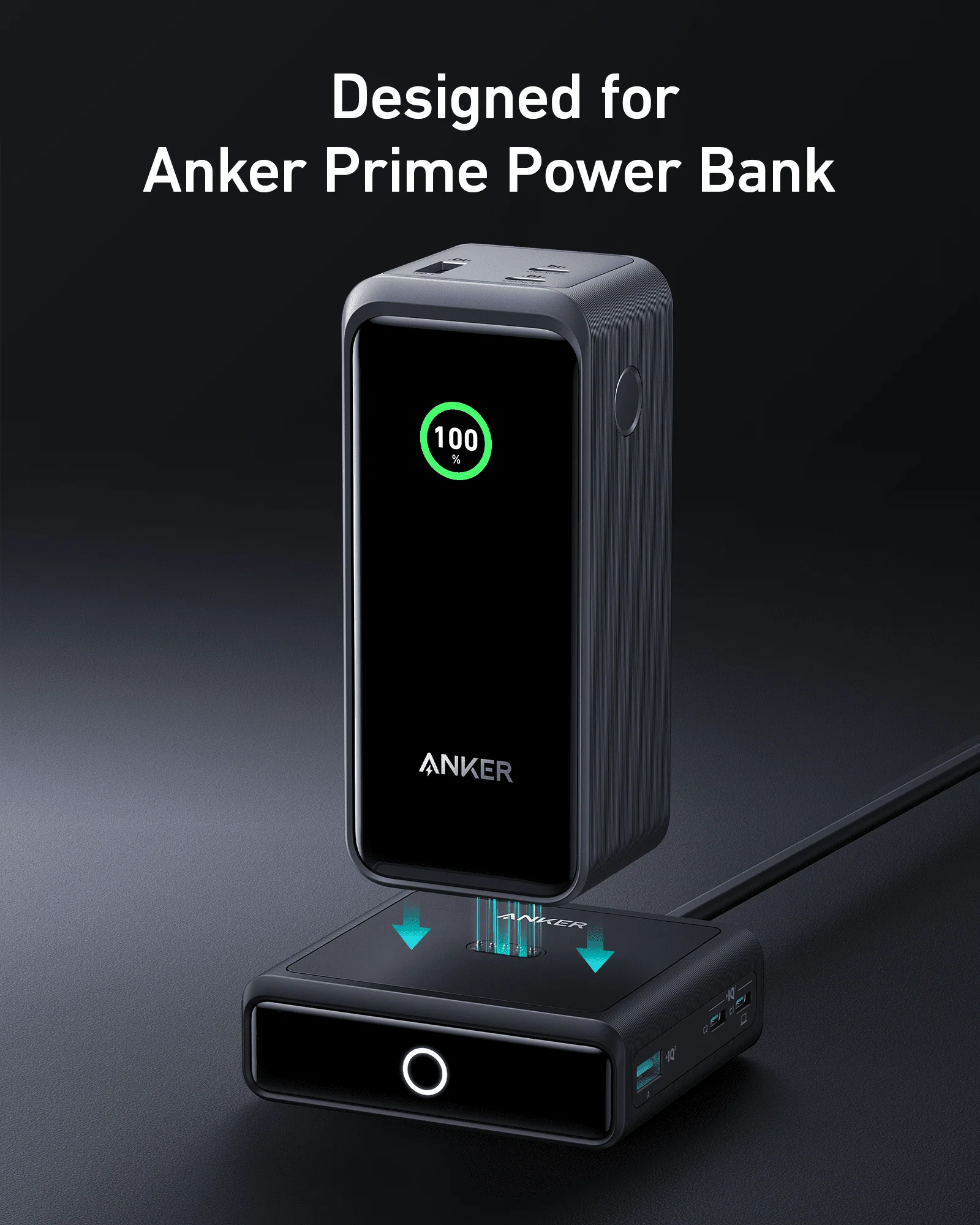 【新品】Anker 27650 & Charging Base 100w Anker 100W Charging Base for Anker Prime Power Bank - A1902 | Best