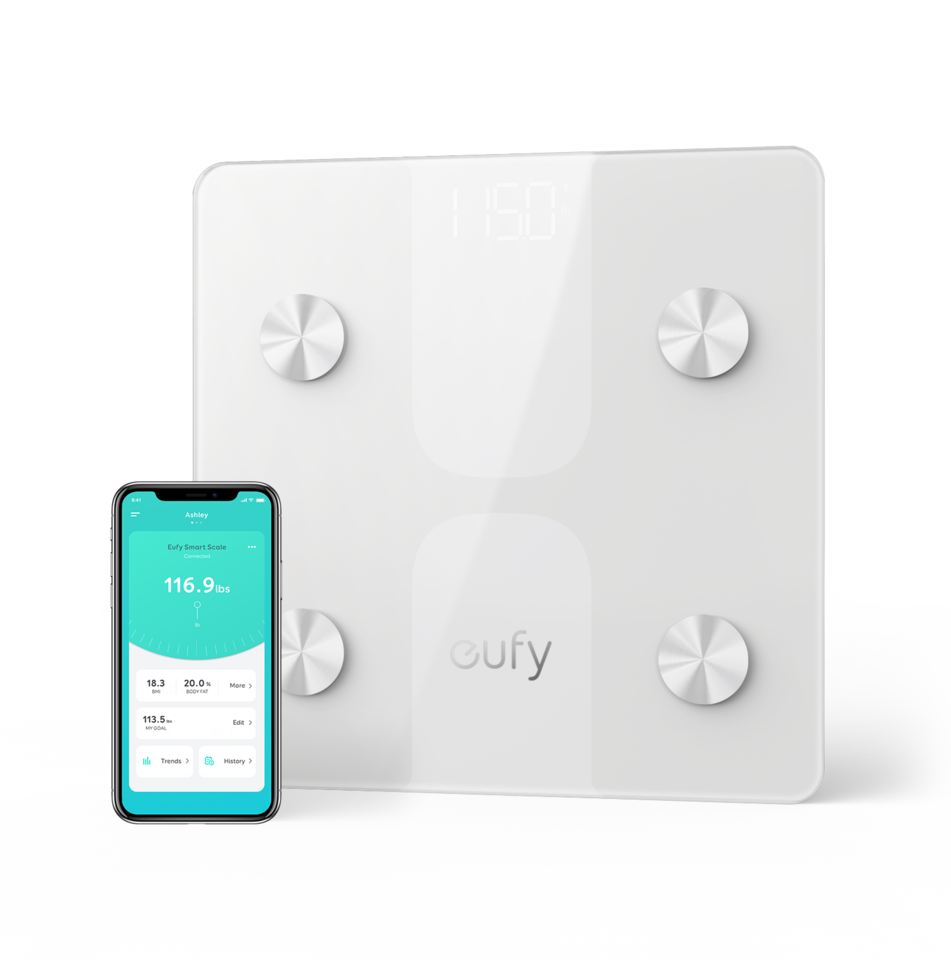 Eufy Smart Scale C1 LED Display Body Measurement Scale - T9146