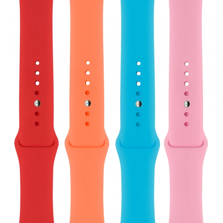 Classic Silicone Apple Watch Band - Hot Pink